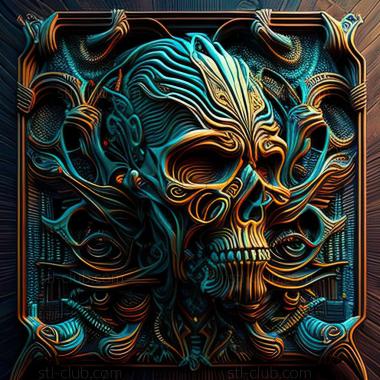 3D model dan mumford (STL)